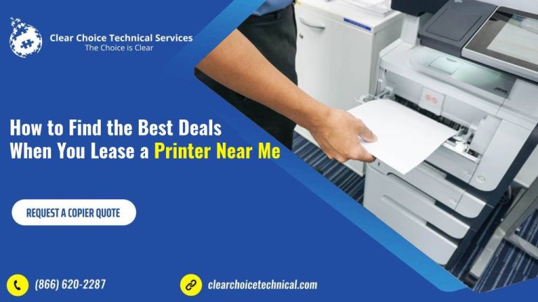 How to Find the Best Deals When You Lease a Printer Near Me