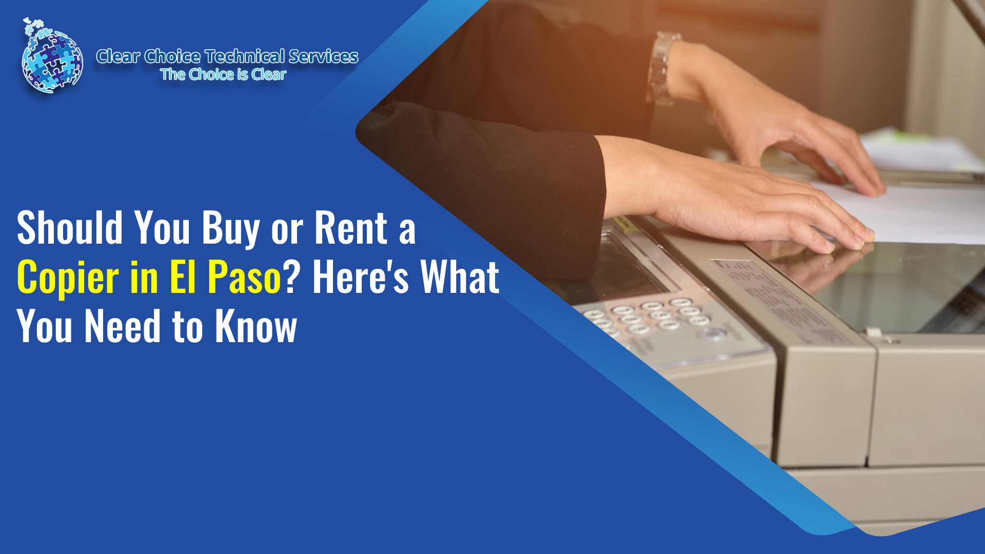 Read more about the article Should You Buy or Rent a Copier in El Paso? Here’s What You Need to Know