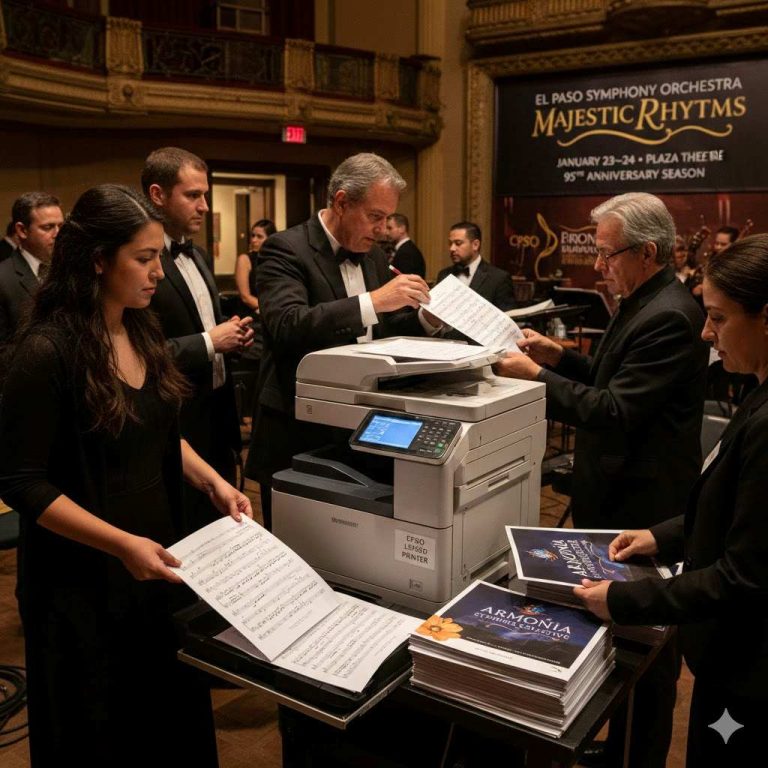 Why EPSO Needs Printer Leasing for “Majestic Rhythms” in El Paso